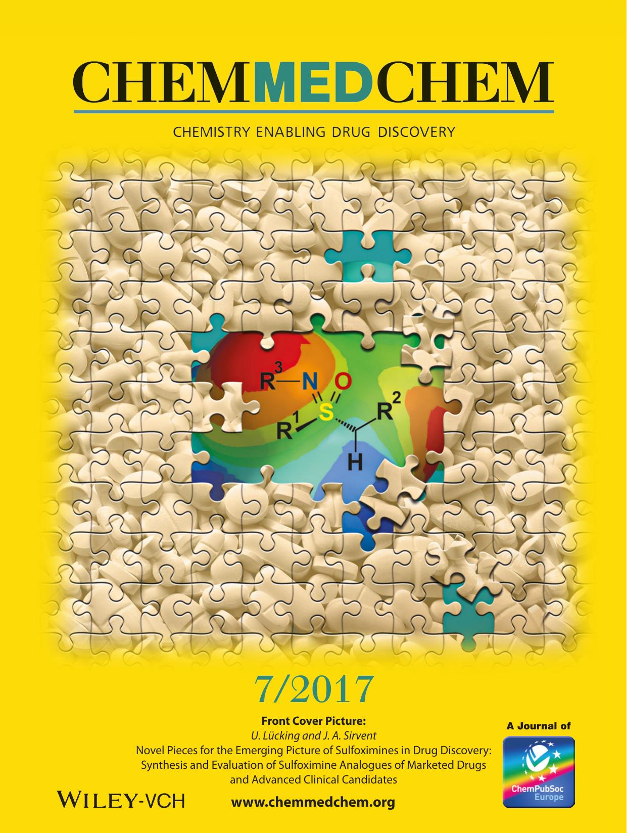 Cover Picture: Novel Pieces for the Emerging Picture of Sulfoximines in Drug Discovery: Synthesis and Evaluation of Sulfoximine Analogues of Marketed Drugs and Advanced Clinical Ca by Unknown