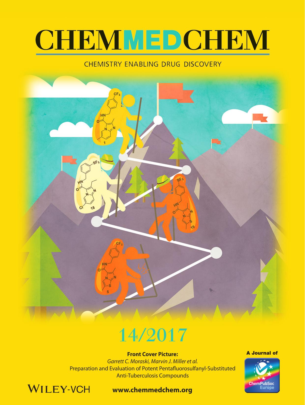 Cover Picture: Preparation and Evaluation of Potent PentafluorosulfanylâSubstituted AntiâTuberculosis Compounds (ChemMedChem 142017) by Unknown