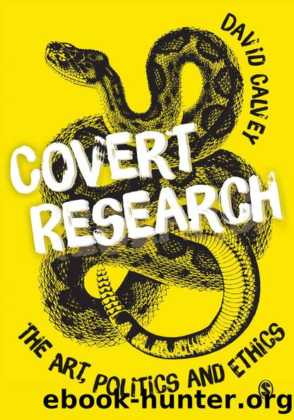 Covert Research by David Calvey