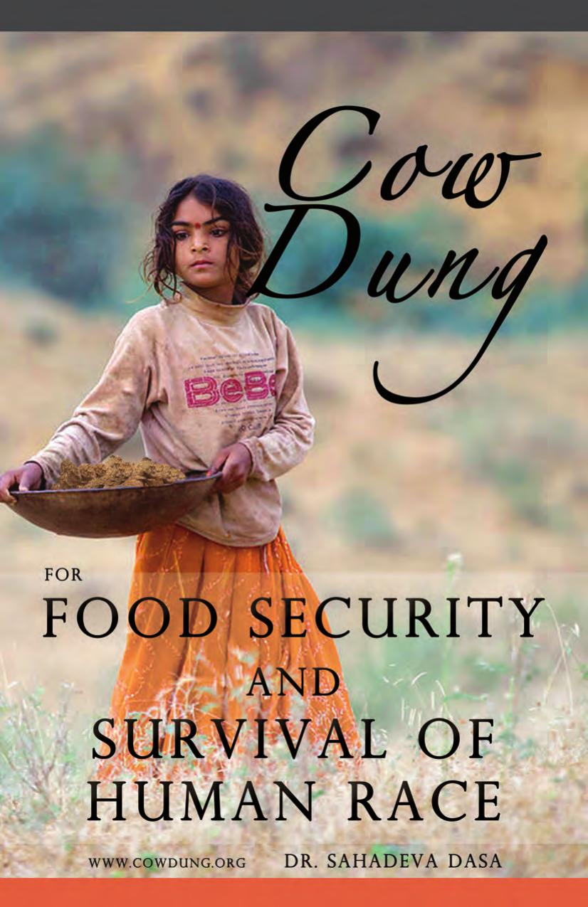 Cow Dung For Food Security And Survival of Human Race by Dr. Sahadeva Dasa