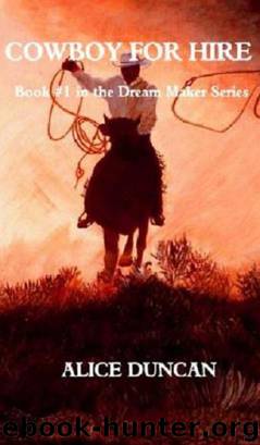 Cowboy For Hire by Duncan Alice