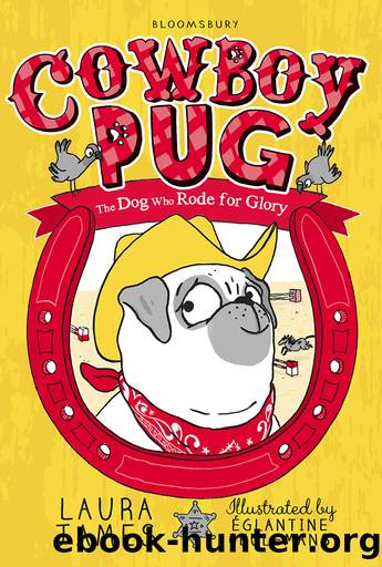 Cowboy Pug by Laura James
