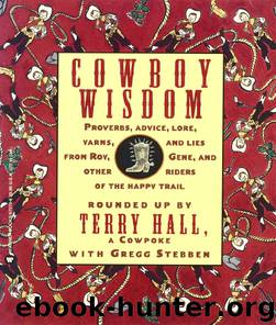 Cowboy Wisdom by Denis Boyles