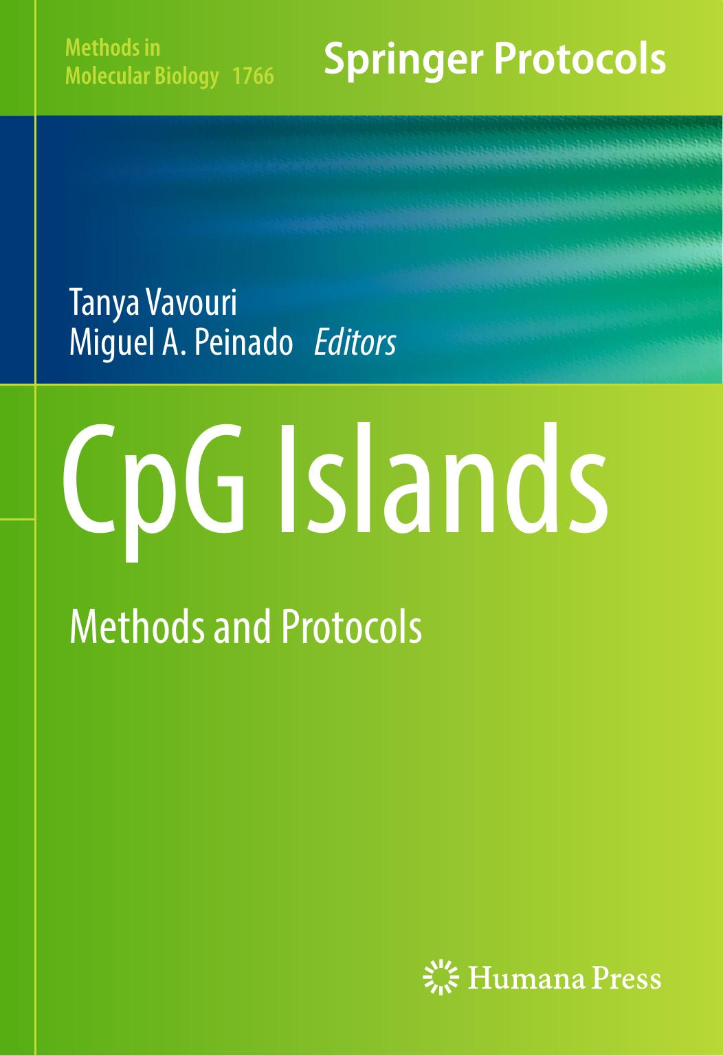 CpG Islands by Tanya Vavouri Miguel A. Peinado