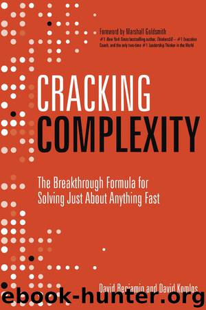 Cracking Complexity by Komlos David & Benjamin David
