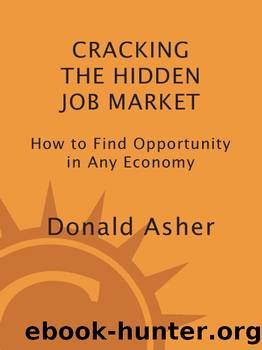 Cracking The Hidden Job Market by Donald Asher