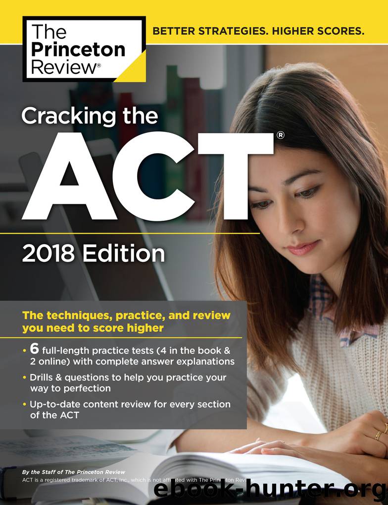 Cracking the ACT with 6 Practice Tests, 2018 Edition by Princeton Review