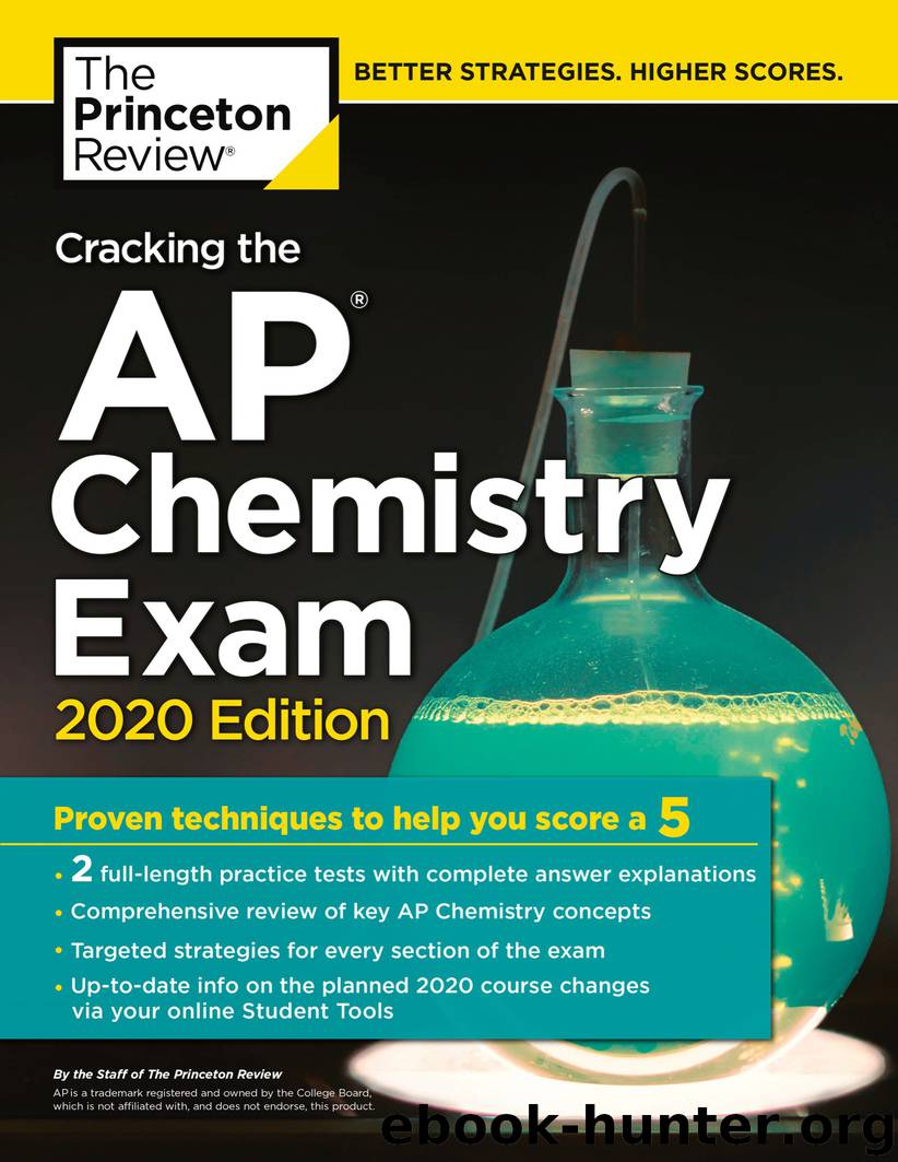 Cracking the AP Chemistry Exam, 2020 Edition by The Princeton Review