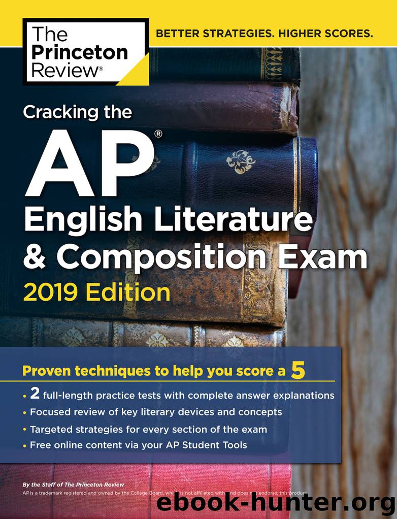 Cracking the AP English Literature & Composition Exam, 2019 Edition by Princeton Review