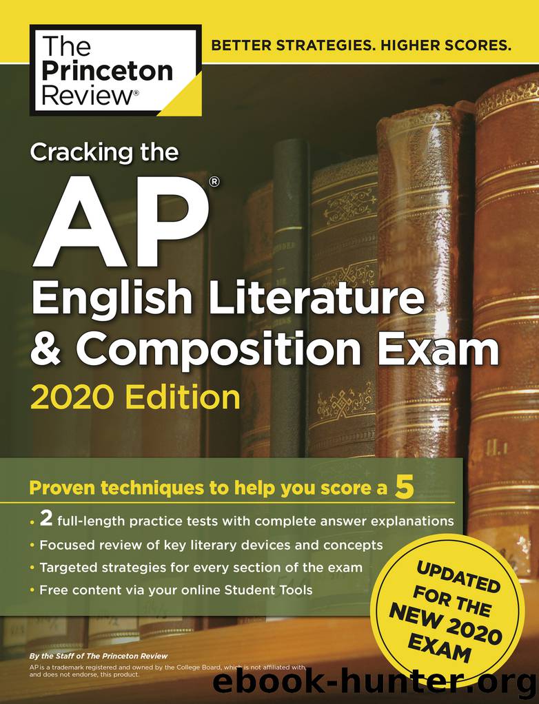 Cracking the AP English Literature & Composition Exam, 2020 Edition by The Princeton Review
