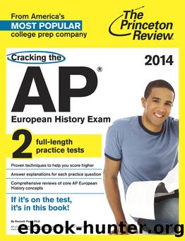 Cracking the AP European History Exam, 2014 Edition by Princeton Review
