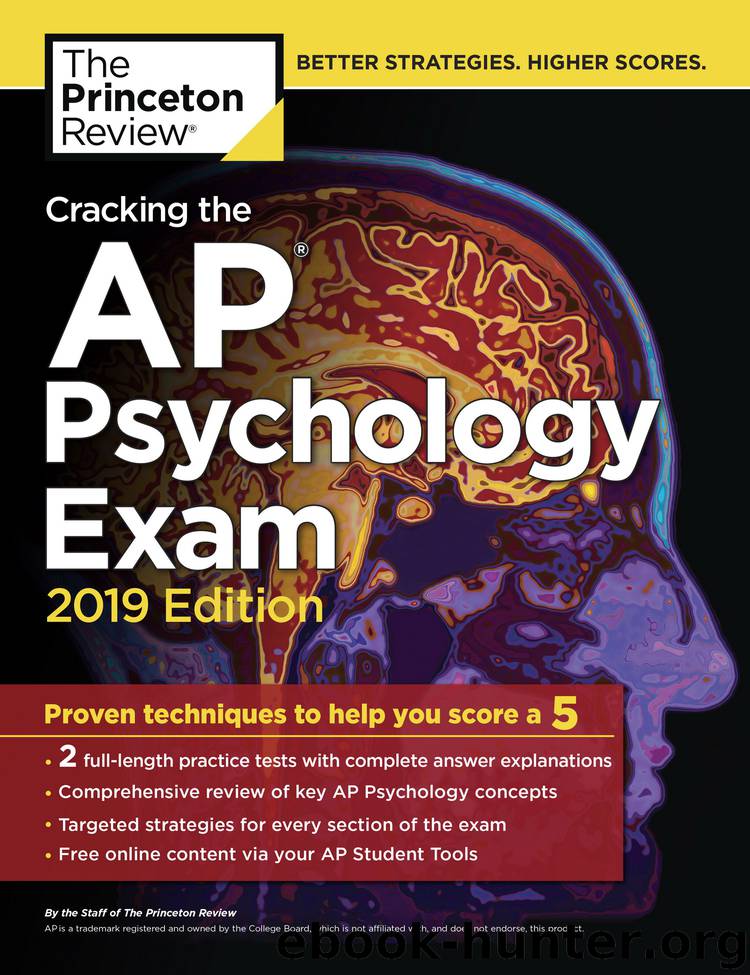Cracking the AP Psychology Exam, 2019 Edition by Princeton Review