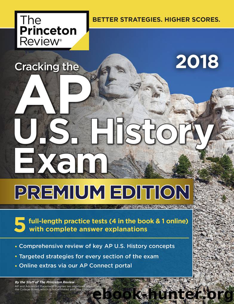 Cracking the AP U.S. History Exam 2018, Premium Edition by Princeton Review