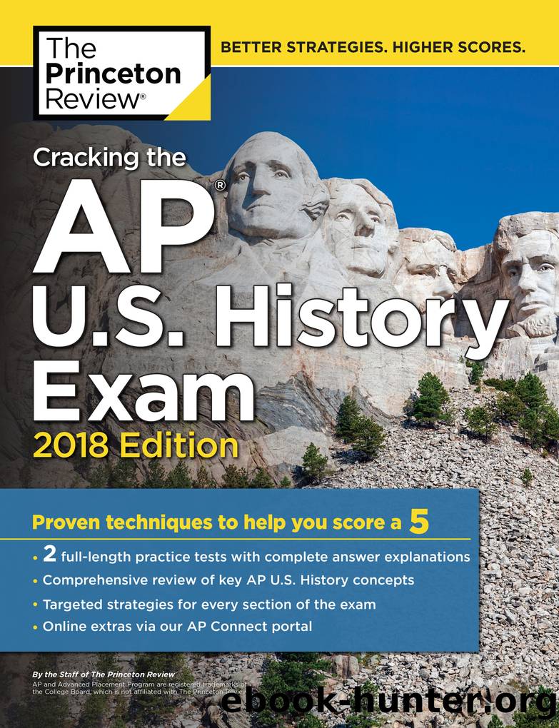 Cracking the AP U.S. History Exam, 2018 Edition by Princeton Review