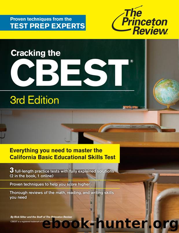Cracking the CBEST by Princeton Review