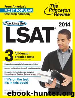 Cracking the LSAT with 3 Practice Tests, 2014 Edition by Princeton Review