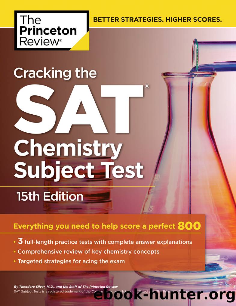 Cracking the SAT Chemistry Subject Test, 1 by Princeton Review