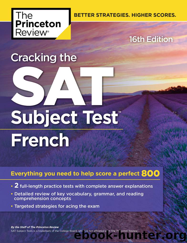 Cracking the SAT Subject Test in French, 1 by Princeton Review