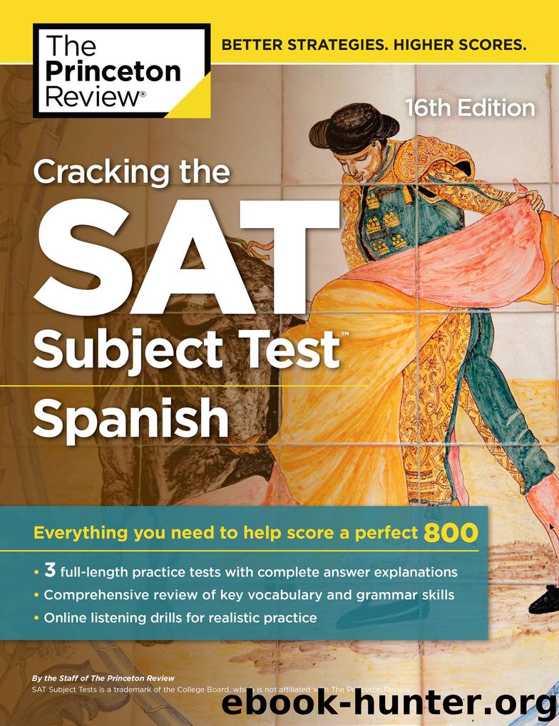 Cracking the SAT Subject Test in Spanish, 1 by Princeton Review