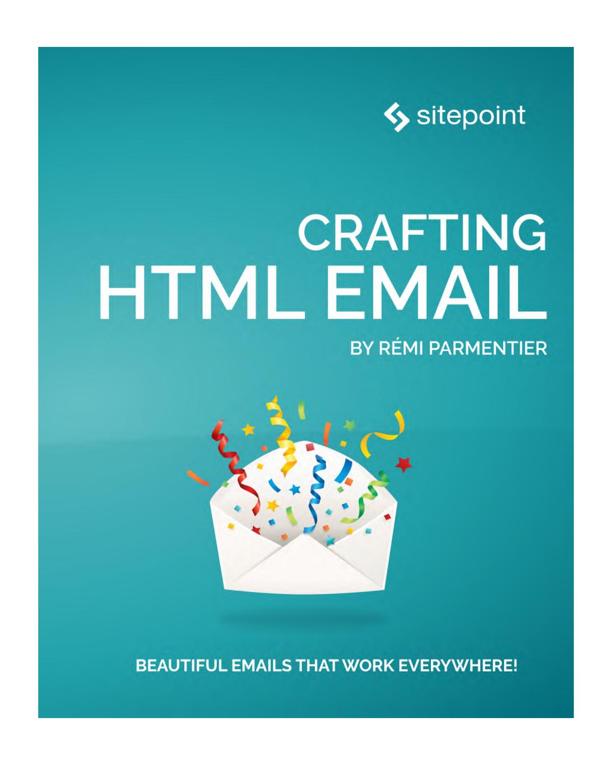 Crafting HTML Email by R. Parmentier