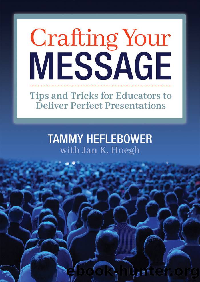 Crafting Your Message by Heflebower Tammy;