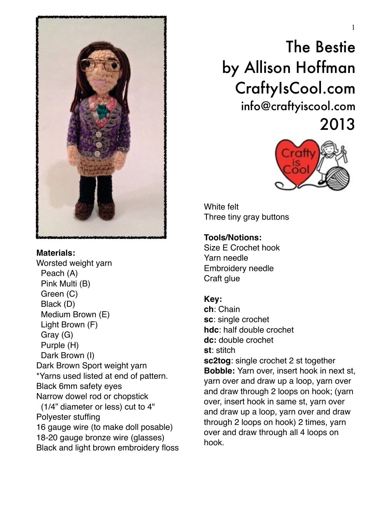 Crafty is Cool - Big Bang Theory by 7 Dolls