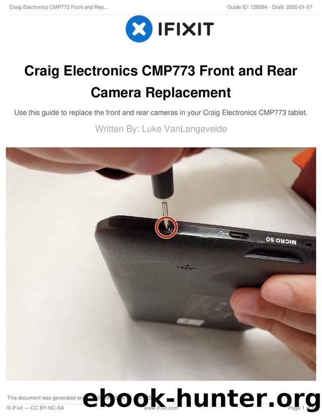 Craig Electronics CMP773 Front and Rear Camera Replacement by Unknown