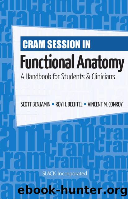 Cram Session in Functional Anatomy : A Handbook for Students and Clinicians by Scott Benjamin; Roy Bechtel