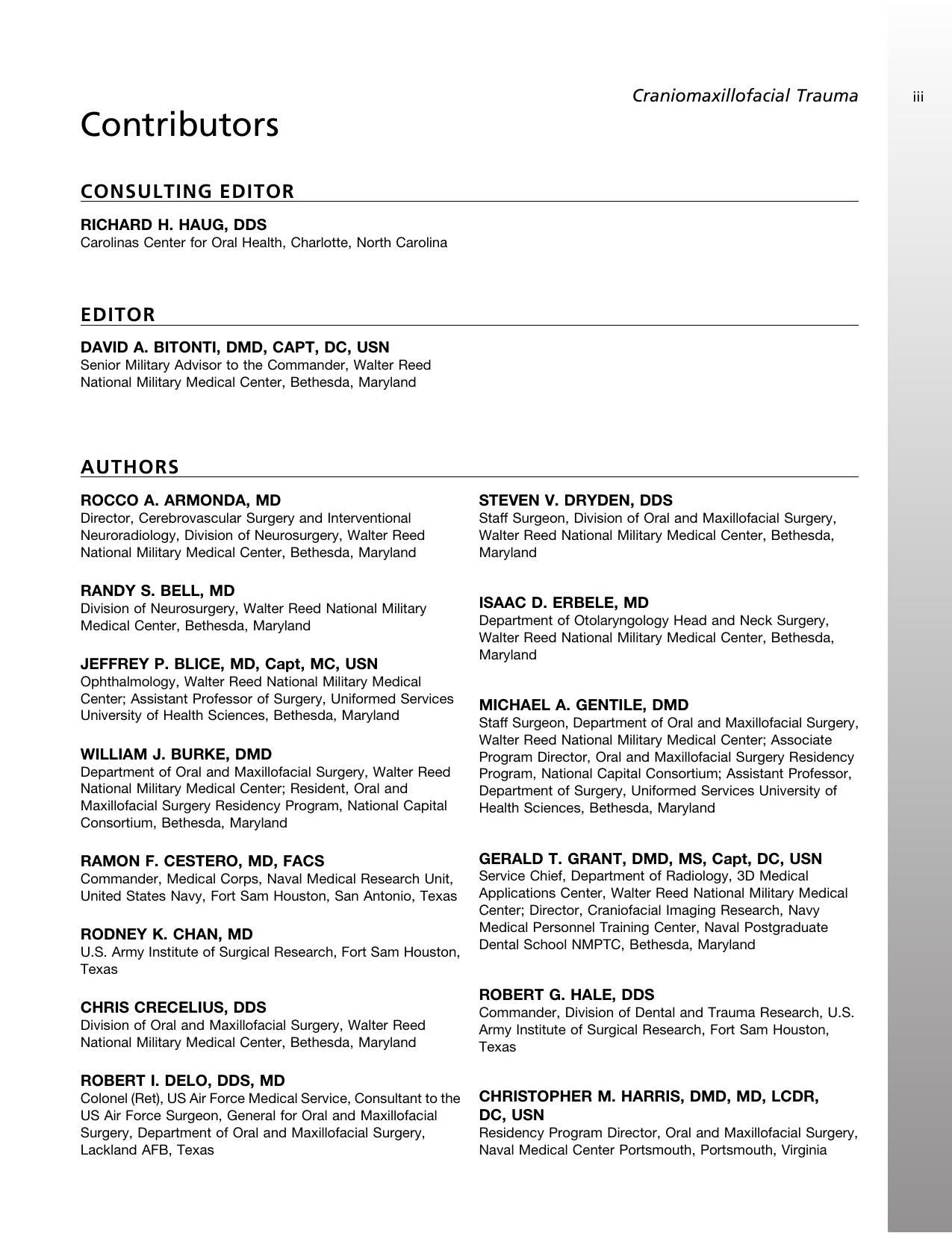 Craniomaxillofacial Trauma, An Issue of Atlas of the Oral and Maxillofacial Surgery Clinics by Elsevier; 1 edition (April 9 2013)