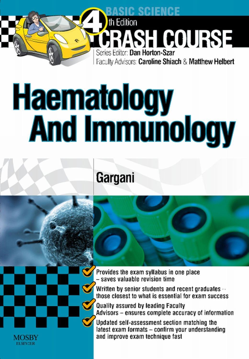 Crash Course Hematology and Immunology 4e [PDF][tahir99] VRG by Unknown