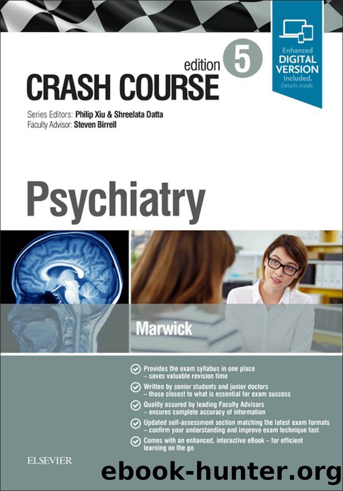 Crash Course Psychiatry by Birrell Steven & Marwick Katie FM