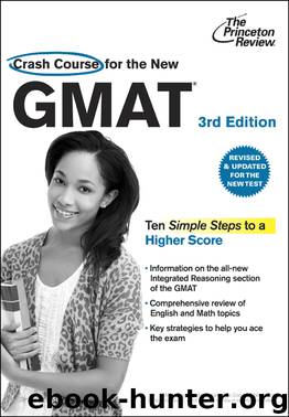 Crash Course for the New GMAT by Princeton Review