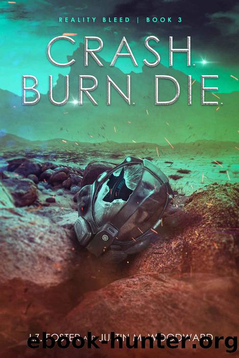 Crash. Burn. Die. (Reality Bleed Book 3) by J.Z. Foster & Justin M. Woodward