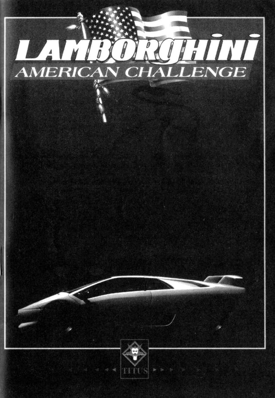 Crazy Cars III ou Lamborghini American Challenge (Manuel) by Manuel prété par Hoagie - Scan && Pdf x Batjijo