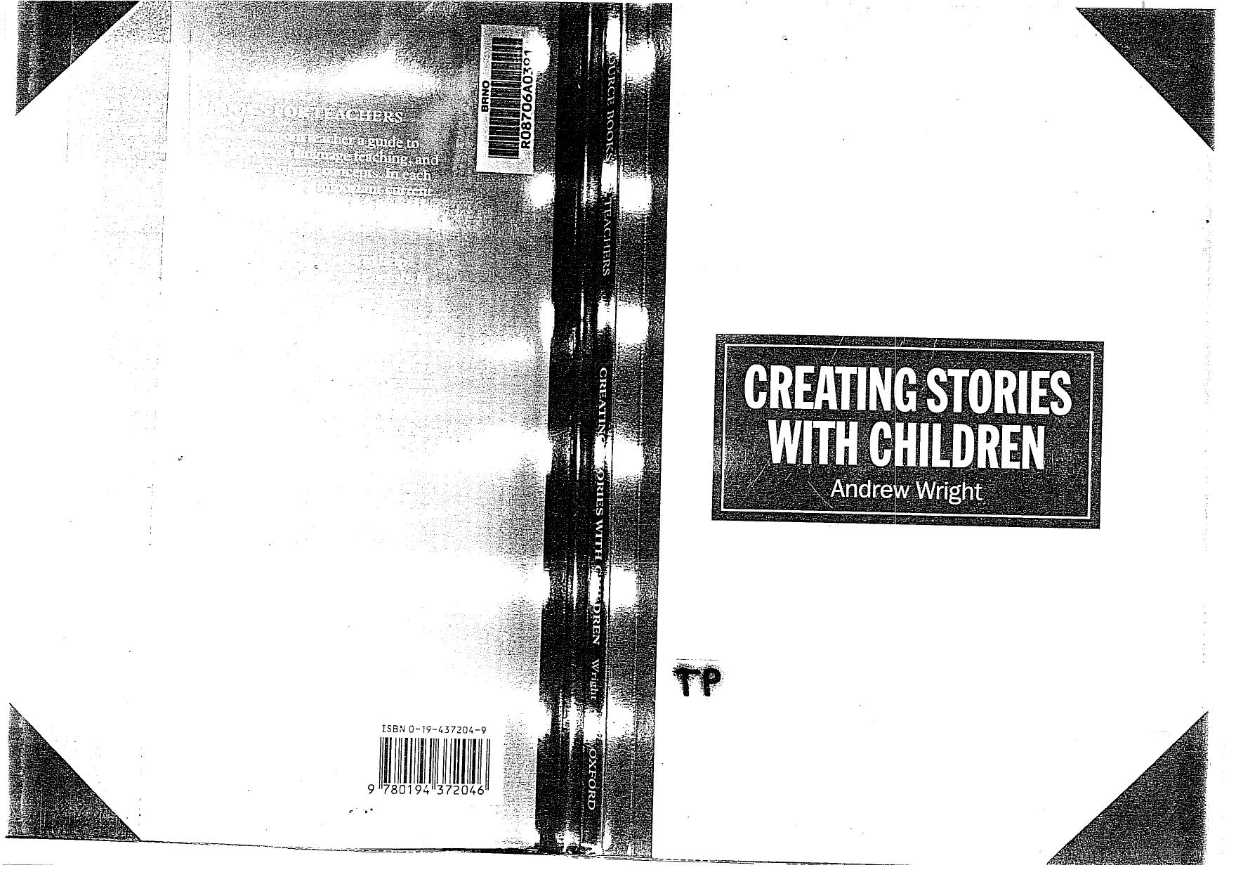 Creating Stories with Children (Resource Books for Teachers) by Andrew Wright