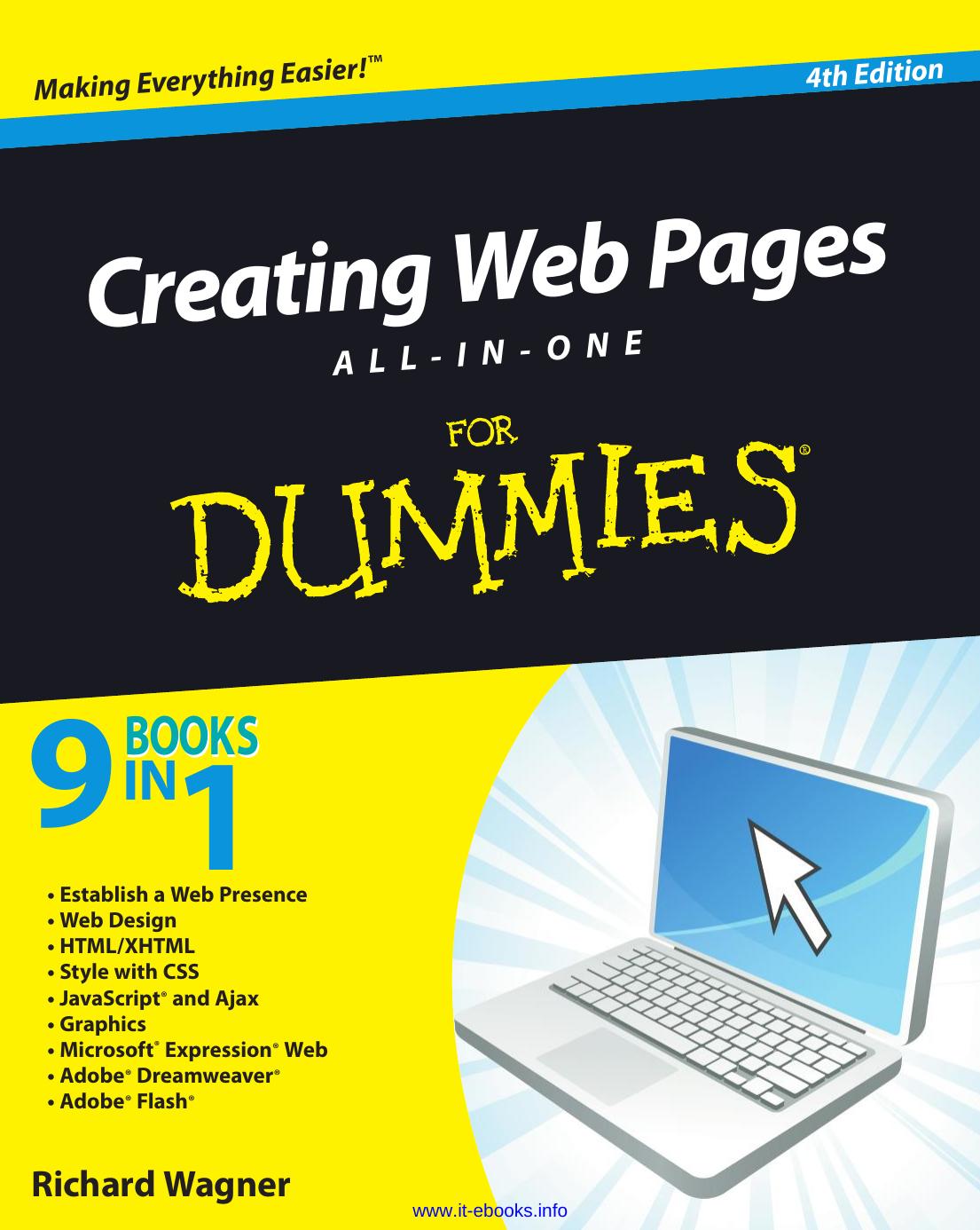 Creating Web Pages All in One For Dummies 4th Edition by Unknown