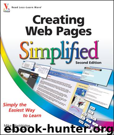 Creating Web Pages Simplified by Mike Wooldridge Brianna Stuart