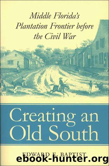 Creating an Old South by Edward E. Baptist