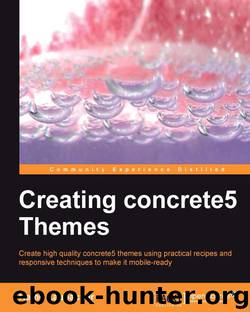 Creating concrete5 Themes by Unknown