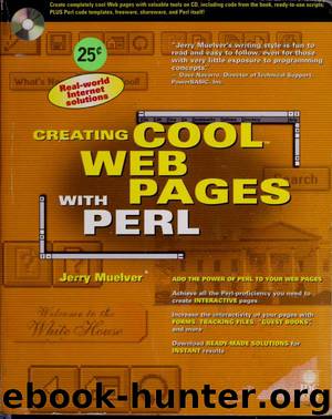 Creating cool Web pages with Perl by Jerry Muelver