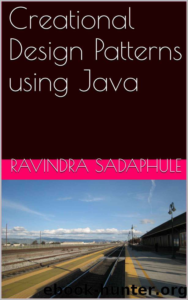 Creational Design Patterns in Java by Sadaphule Ravindra