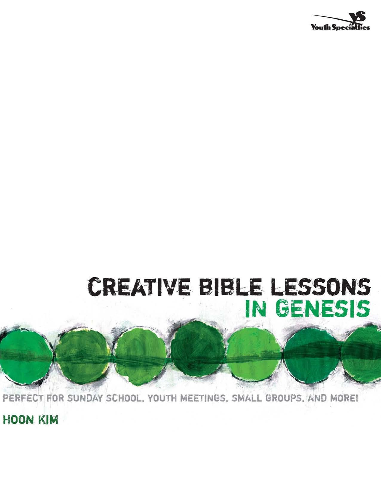 Creative Bible Lessons in Genesis by Kim Hoon