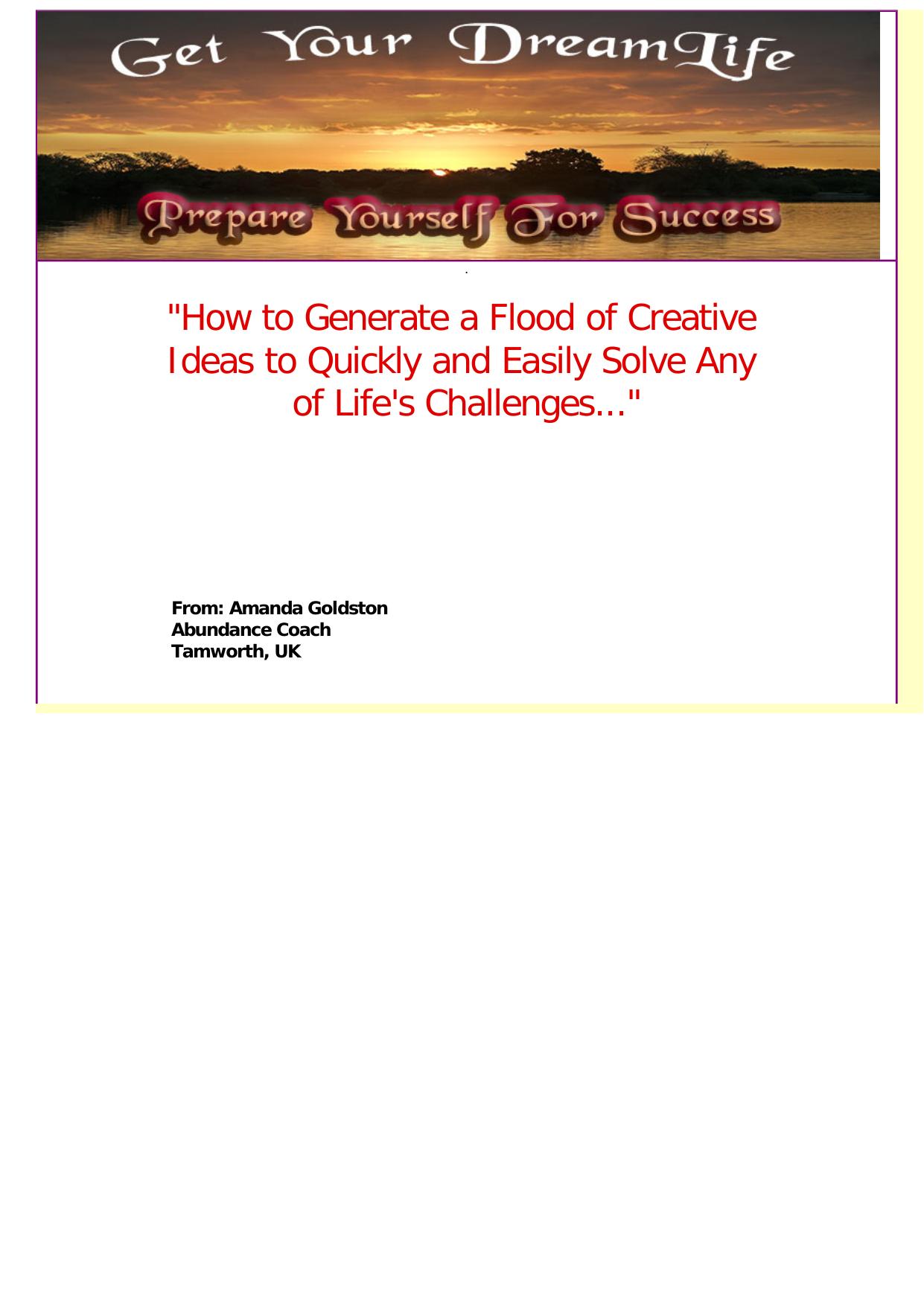 Creative Problem Solver Audio And Workbook. by Best of Kuszter's Collection