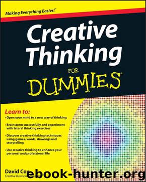 Creative Thinking For Dummies by David Cox