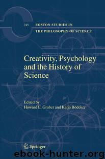 Creativity, Psychology and the History of Science by H. Gruber