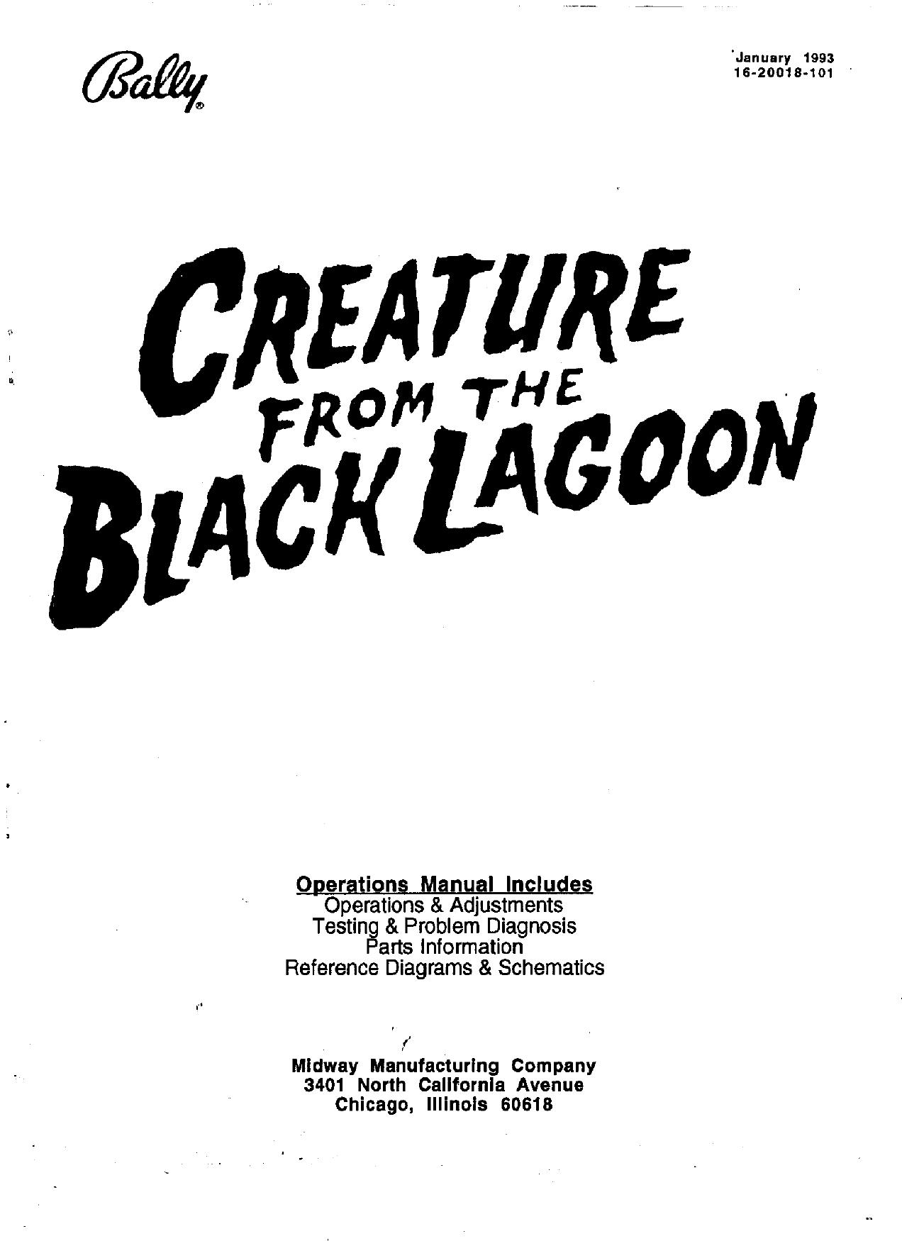 Creature from the Black Lagoon by Unknown