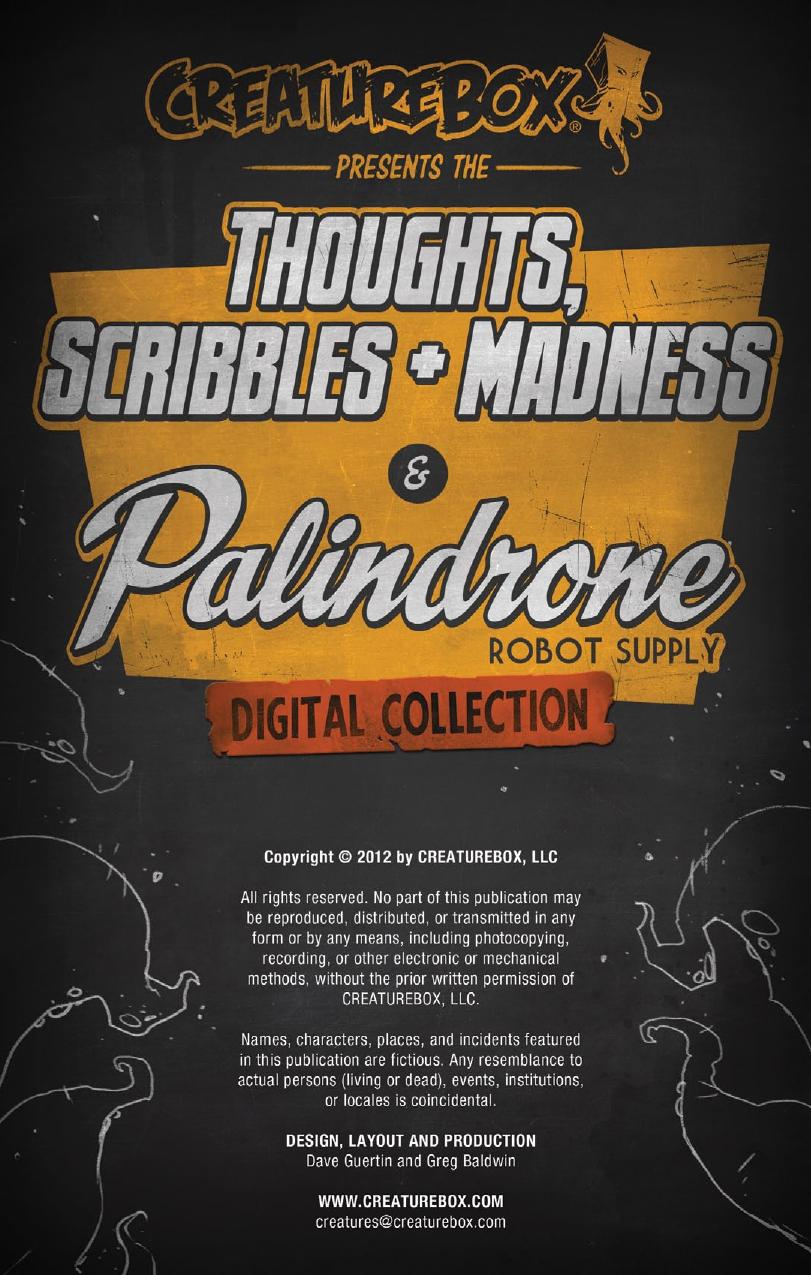 CreatureBox: Sketchbook Collection by CreatureBox LLC