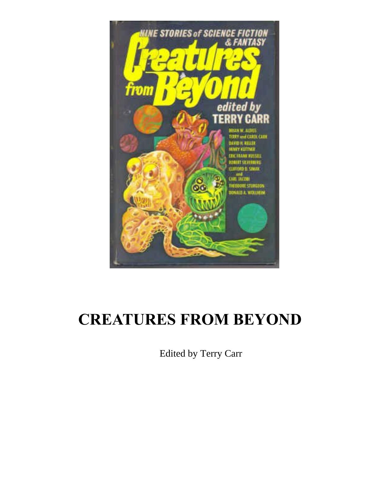 Creatures from Beyond by Terry Carr