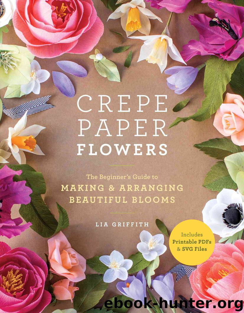 Crepe Paper Flowers by Lia Griffith