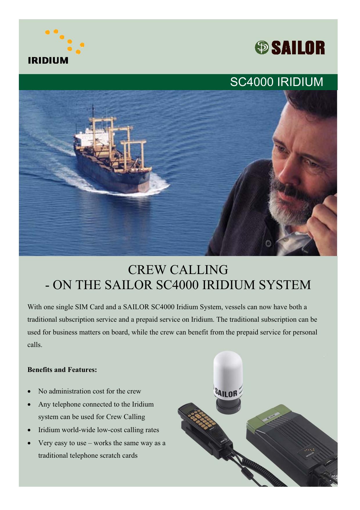 Crew Calling on SAILOR Iridium System.pdf by Stefan Jacobsen